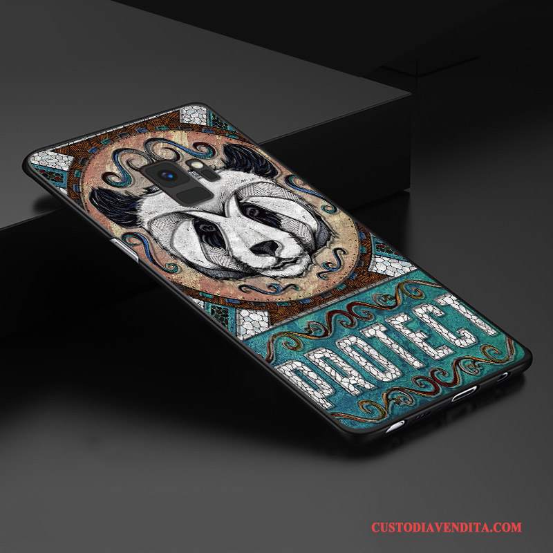 Custodia Samsung Galaxy S9+ Protezione Tridimensionale Stile Cinese, Cover Samsung Galaxy S9+ Colore Anti-caduta Personalizza