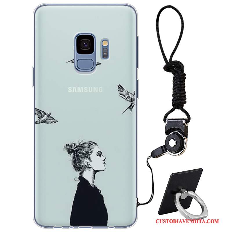 Custodia Samsung Galaxy S9 Silicone Marchio Di Tendenzatelefono, Cover Samsung Galaxy S9 Protezione Morbido Elegante