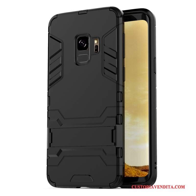 Custodia Samsung Galaxy S9 Silicone Morbido Tutto Incluso, Cover Samsung Galaxy S9 Protezione Telefono Oro