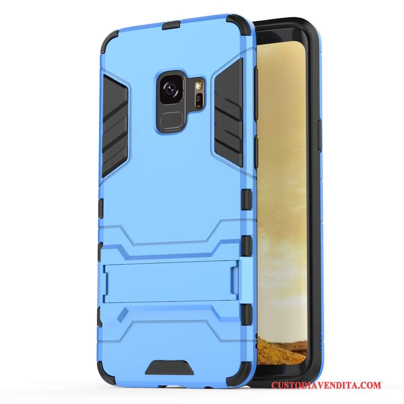 Custodia Samsung Galaxy S9 Silicone Morbido Tutto Incluso, Cover Samsung Galaxy S9 Protezione Telefono Oro