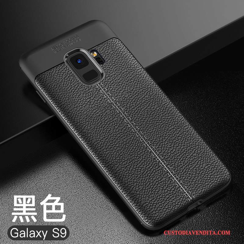 Custodia Samsung Galaxy S9 Silicone Nuovo Macchiati, Cover Samsung Galaxy S9 Pelle Rossotelefono