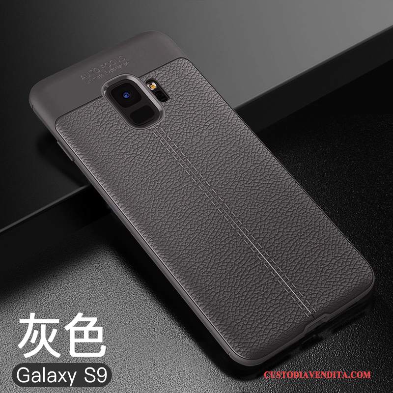 Custodia Samsung Galaxy S9 Silicone Nuovo Tutto Incluso, Cover Samsung Galaxy S9 Protezione Anti-caduta Rosso