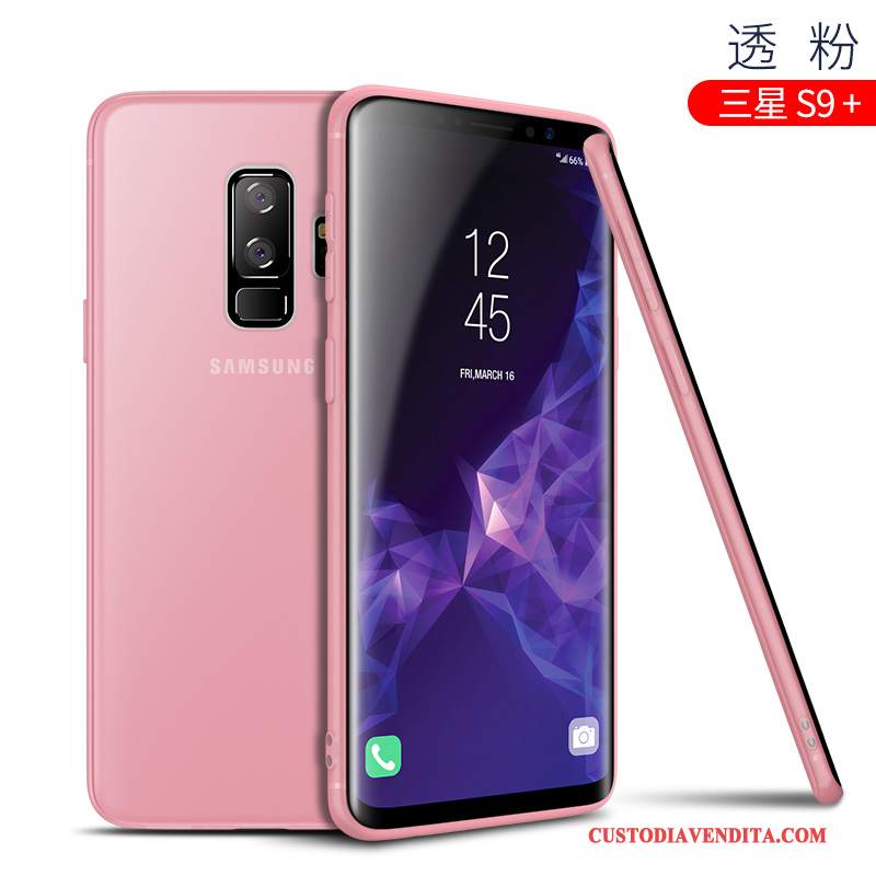 Custodia Samsung Galaxy S9+ Silicone Pellicola Protettiva Anti-caduta, Cover Samsung Galaxy S9+ Protezione Tendenza Nuovo