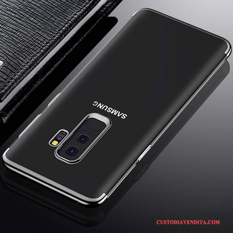 Custodia Samsung Galaxy S9 Silicone Placcatura Anti-caduta, Cover Samsung Galaxy S9 Protezione Trasparentetelefono