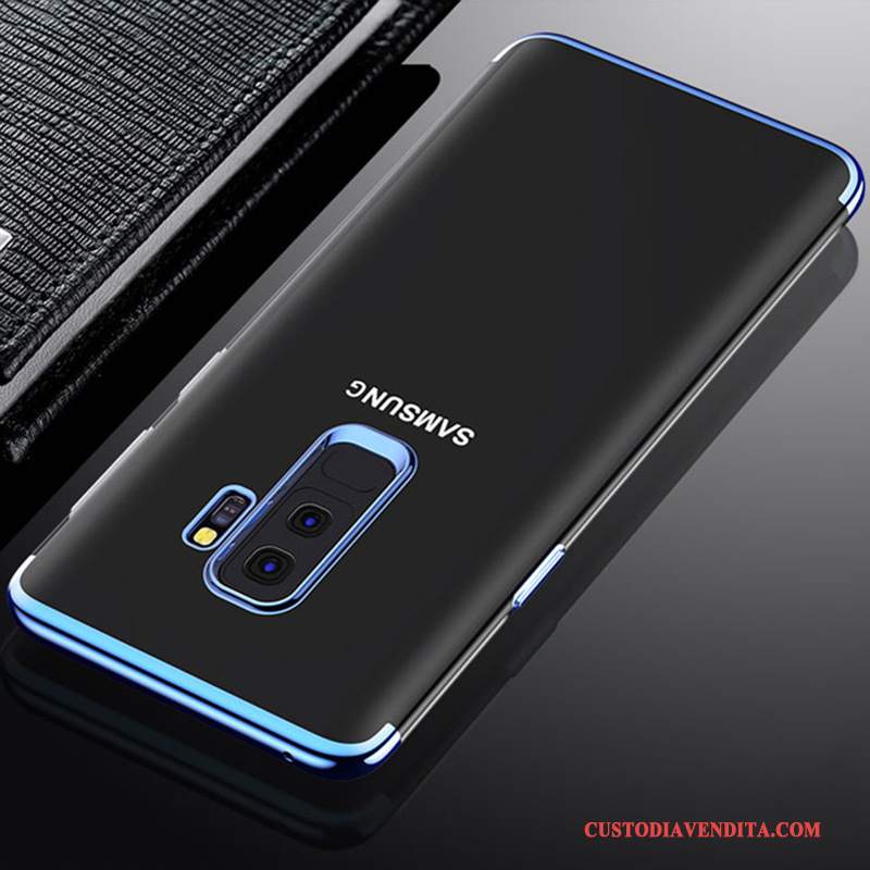 Custodia Samsung Galaxy S9 Silicone Placcatura Anti-caduta, Cover Samsung Galaxy S9 Protezione Trasparentetelefono