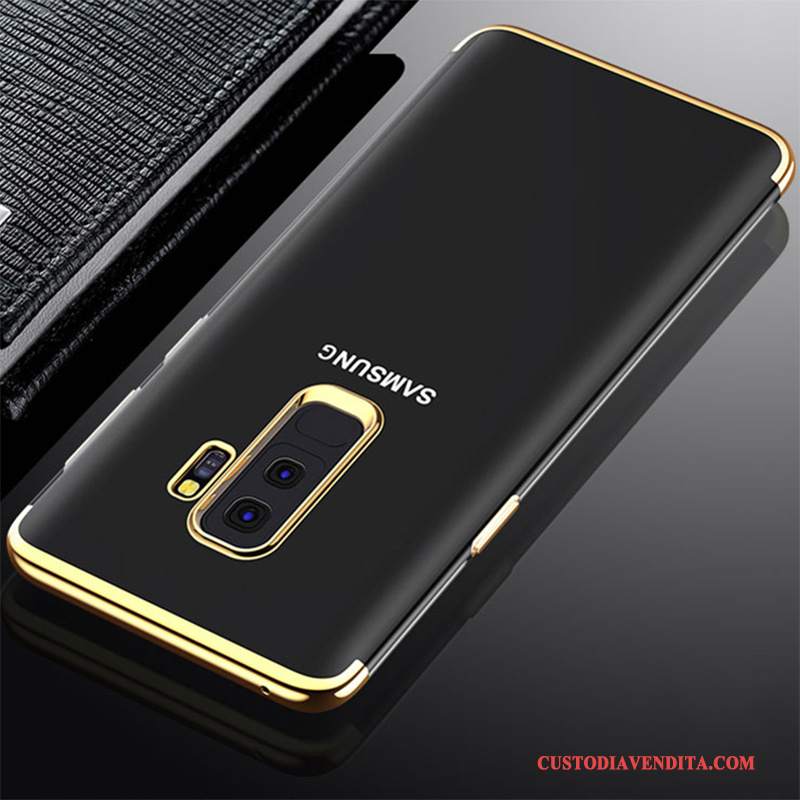 Custodia Samsung Galaxy S9 Silicone Placcatura Anti-caduta, Cover Samsung Galaxy S9 Protezione Trasparentetelefono