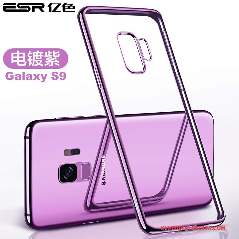 Custodia Samsung Galaxy S9 Silicone Porporatelefono, Cover Samsung Galaxy S9 Protezione Morbido Sottile