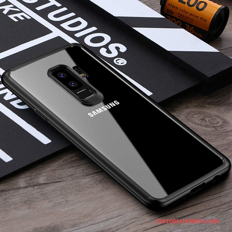 Custodia Samsung Galaxy S9+ Silicone Sottile Trasparente, Cover Samsung Galaxy S9+ Protezione Anti-caduta Tendenza