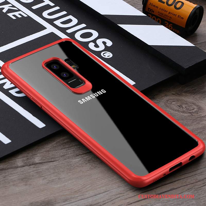 Custodia Samsung Galaxy S9+ Silicone Sottile Trasparente, Cover Samsung Galaxy S9+ Protezione Anti-caduta Tendenza