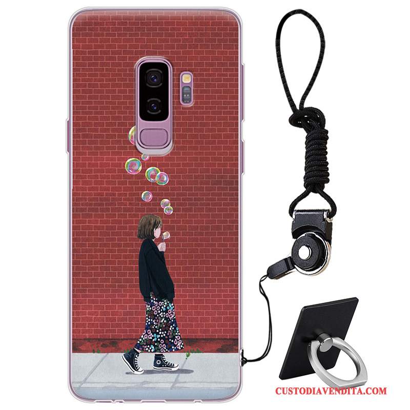 Custodia Samsung Galaxy S9+ Silicone Telefono Anti-caduta, Cover Samsung Galaxy S9+ Protezione Elegante Semplici