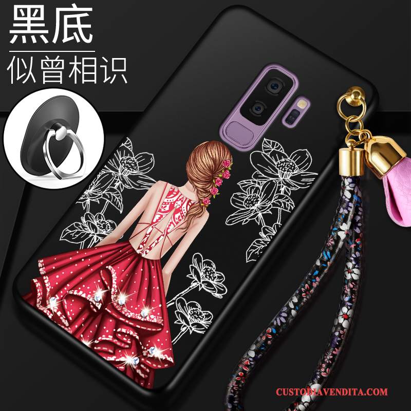 Custodia Samsung Galaxy S9+ Silicone Telefono Anti-caduta, Cover Samsung Galaxy S9+ Protezione Morbido Tendenza