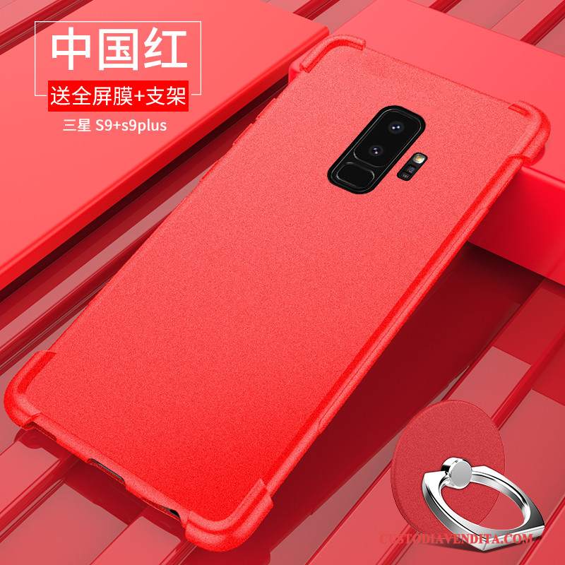 Custodia Samsung Galaxy S9+ Silicone Telefono Morbido, Cover Samsung Galaxy S9+ Protezione Anti-caduta Gasbag