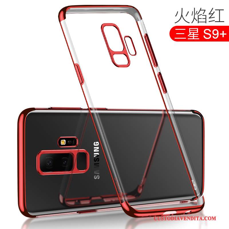 Custodia Samsung Galaxy S9+ Silicone Telefono Tutto Incluso, Cover Samsung Galaxy S9+ Protezione Sottile Anti-caduta