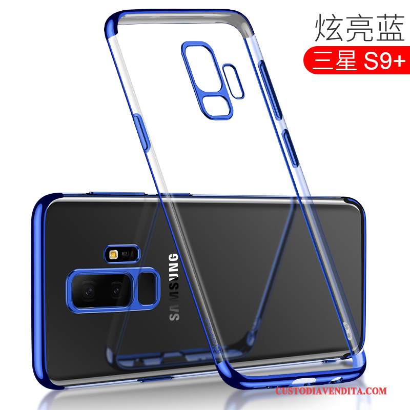 Custodia Samsung Galaxy S9+ Silicone Telefono Tutto Incluso, Cover Samsung Galaxy S9+ Protezione Sottile Anti-caduta