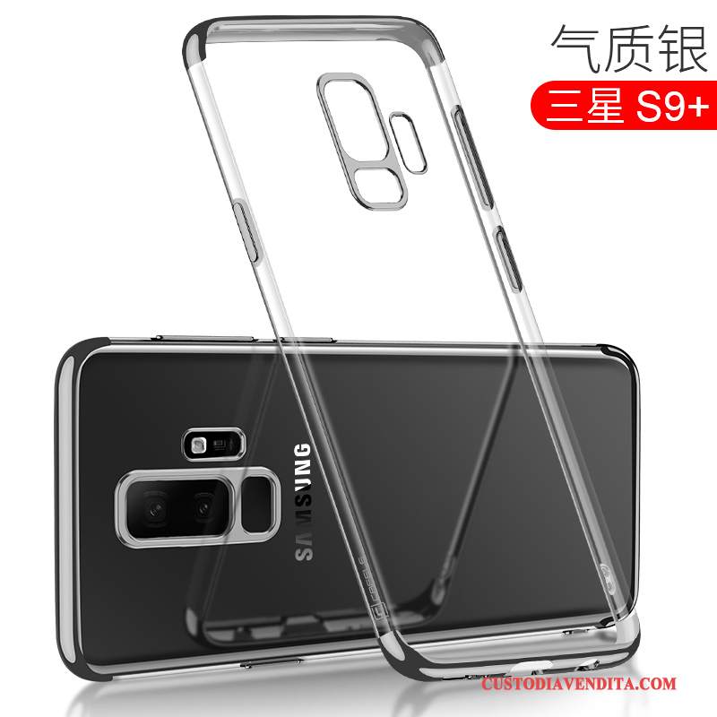 Custodia Samsung Galaxy S9+ Silicone Telefono Tutto Incluso, Cover Samsung Galaxy S9+ Protezione Sottile Anti-caduta