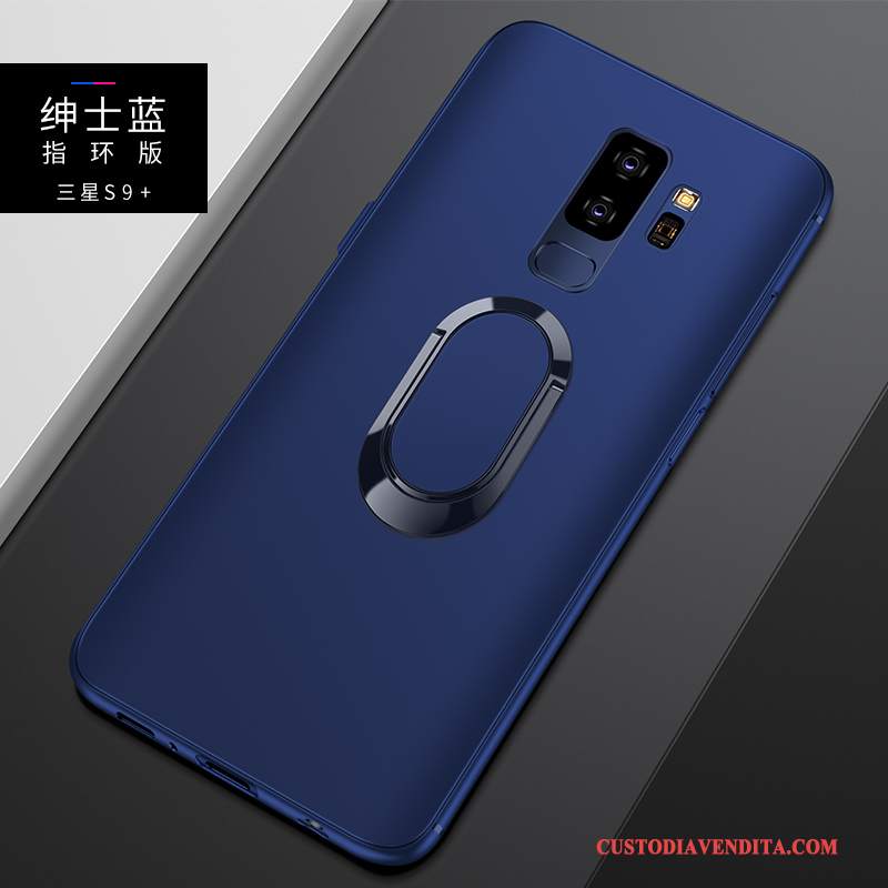 Custodia Samsung Galaxy S9+ Silicone Tendenza Anti-caduta, Cover Samsung Galaxy S9+ Protezione Sottile Nero