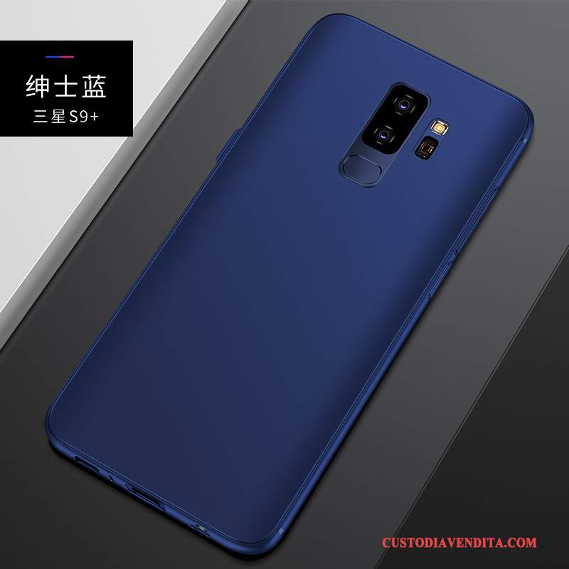 Custodia Samsung Galaxy S9+ Silicone Tendenza Anti-caduta, Cover Samsung Galaxy S9+ Protezione Sottile Nero