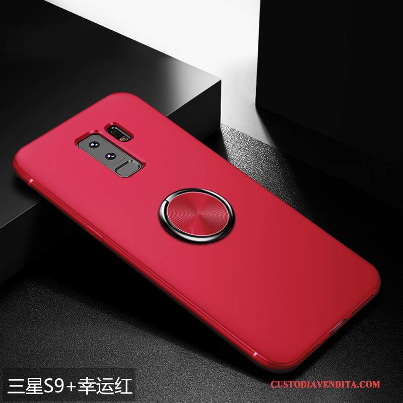 Custodia Samsung Galaxy S9 Silicone Tendenza Rosso, Cover Samsung Galaxy S9 Protezione Telefono Morbido