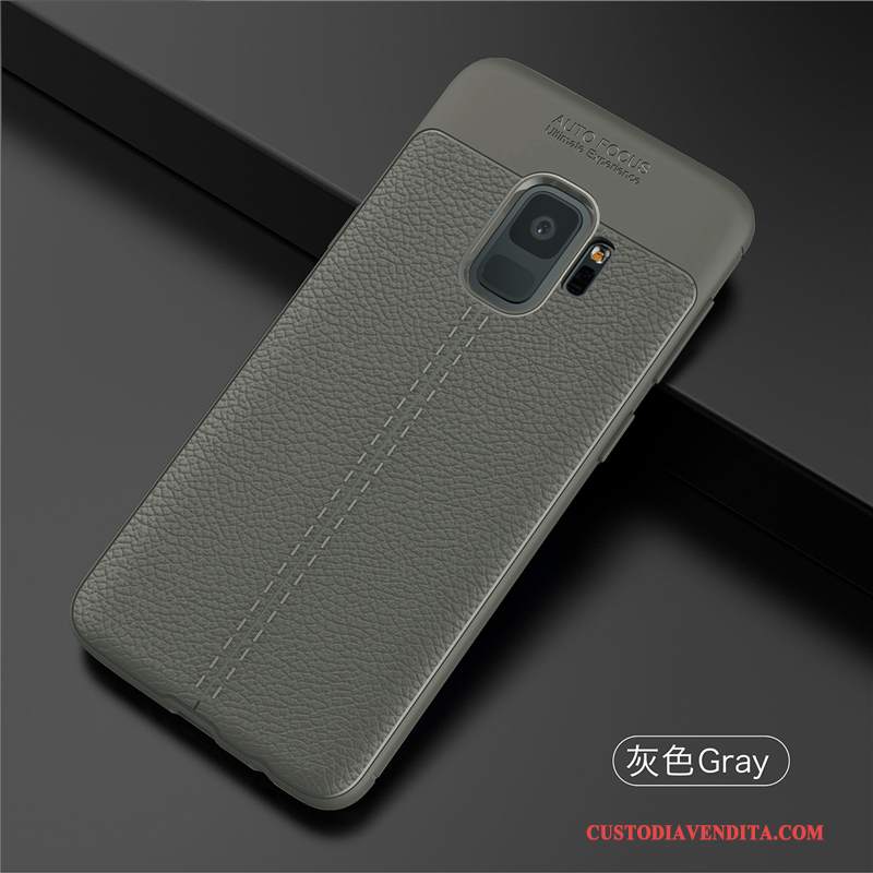 Custodia Samsung Galaxy S9 Silicone Tutto Incluso Anti-caduta, Cover Samsung Galaxy S9 Protezione Nero Nuovo