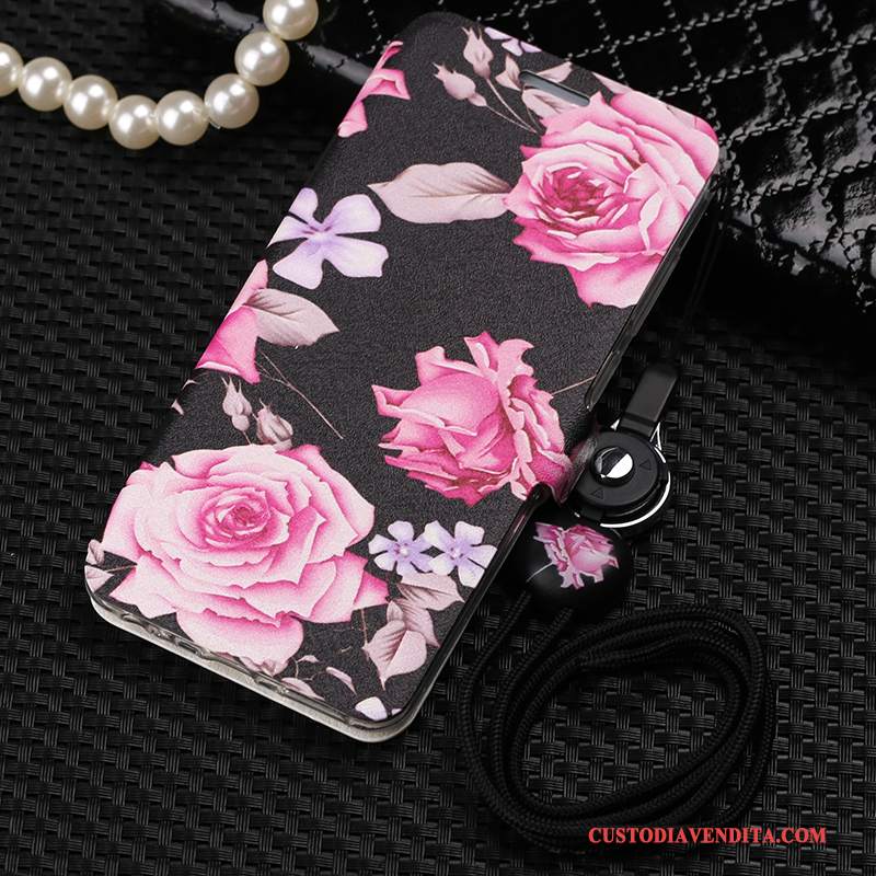 Custodia Samsung Galaxy S9 Silicone Tutto Incluso Morbido, Cover Samsung Galaxy S9 Pelle Anti-caduta Rosa