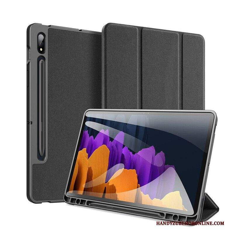 Custodia Samsung Galaxy Tab S8 Plus / Tab S7 Plus Domo Serie Dux-ducis