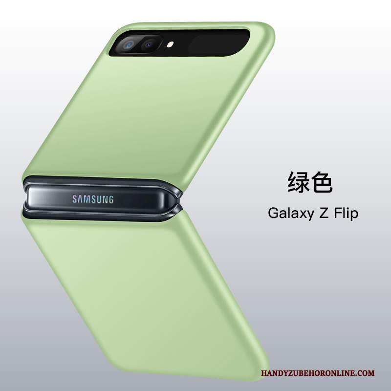 Custodia Samsung Z Flip Piegare Anti-caduta, Cover Samsung Z Flip Verdetelefono