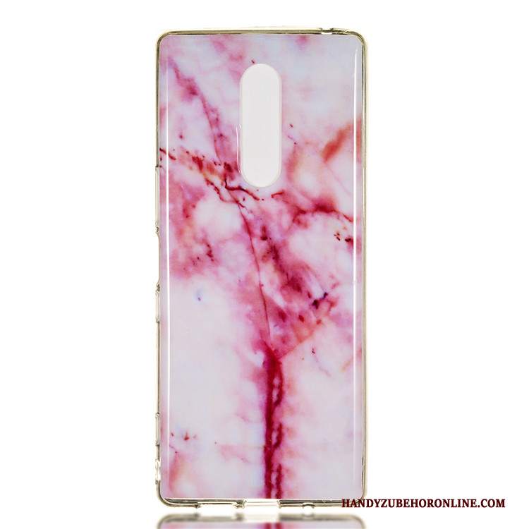 Custodia Sony Xperia 1 Creativo Semplici Affari, Cover Sony Xperia 1 Protezione Grande Bianco