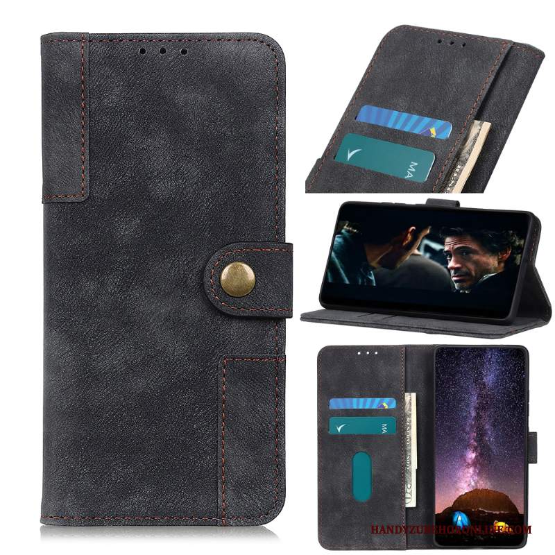 Custodia Sony Xperia 1 Ii Vintage Telefono, Cover Sony Xperia 1 Ii Pelle