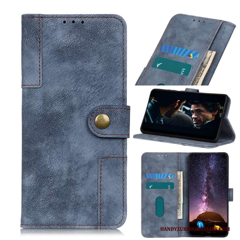 Custodia Sony Xperia 1 Ii Vintage Telefono, Cover Sony Xperia 1 Ii Pelle