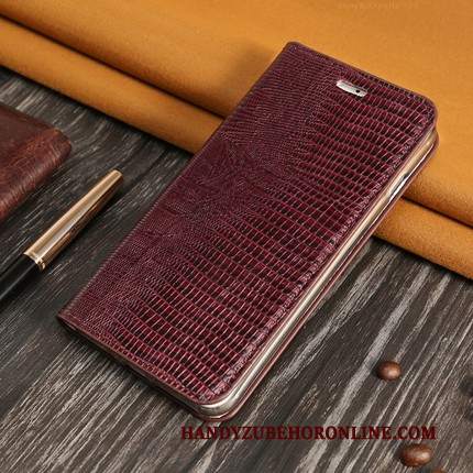 Custodia Sony Xperia 1 Pelle Vino Rossotelefono, Cover Sony Xperia 1 Protezione