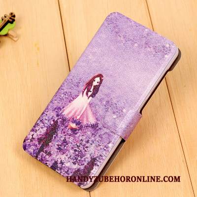 Custodia Sony Xperia 1 Protezione Farfalla Fiori Blu, Cover Sony Xperia 1 Folio Finestra Apertatelefono