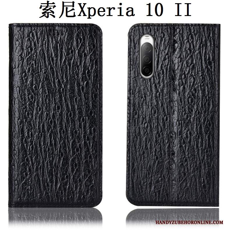 Custodia Sony Xperia 10 Ii Folio Telefono Tutto Incluso, Cover Sony Xperia 10 Ii Pelle Anti-caduta Modello