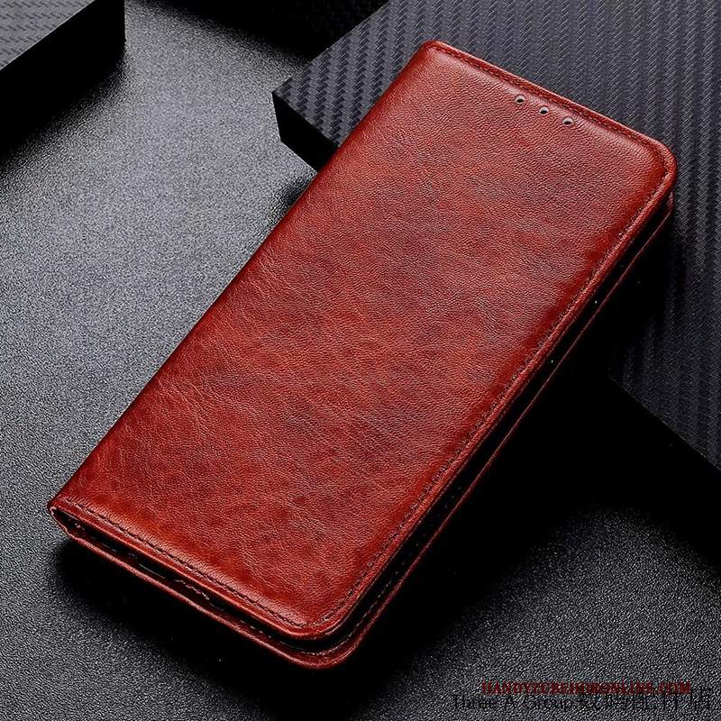 Custodia Sony Xperia 10 Ii Protezione Semplicitelefono, Cover Sony Xperia 10 Ii Folio Anti-caduta Rosso