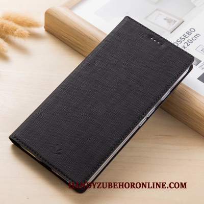 Custodia Sony Xperia 10 Pelle Morbido Grigio, Cover Sony Xperia 10 Protezione Modello Panno