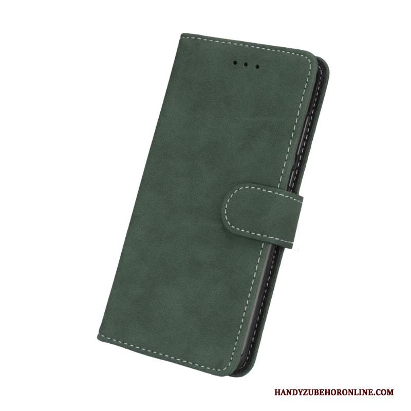 Custodia Sony Xperia 10 Plus Protezione Macchiati Verde, Cover Sony Xperia 10 Plus Folio Morbidotelefono