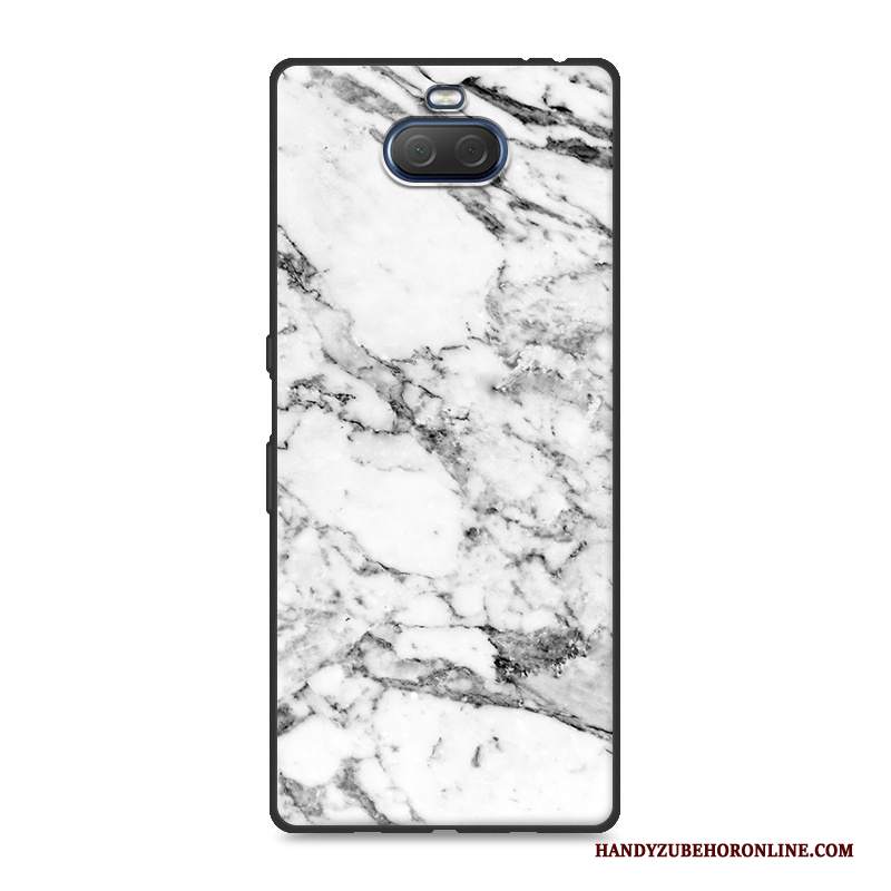 Custodia Sony Xperia 10 Plus Zoccoli Di Personalità Anti-caduta, Cover Sony Xperia 10 Plus Creativo Blu Tendenza