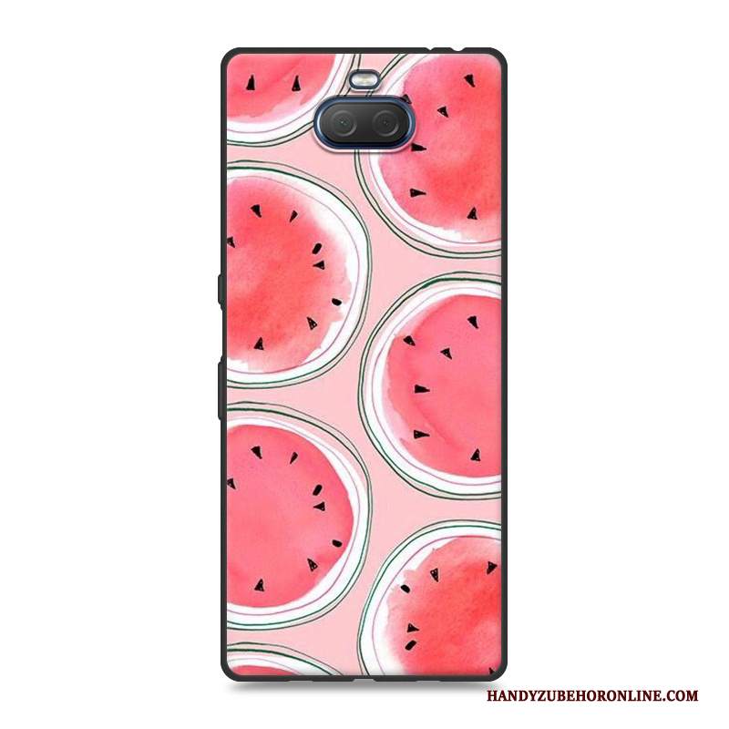 Custodia Sony Xperia 10 Protezione Blutelefono, Cover Sony Xperia 10 Colore Morbido Scenario