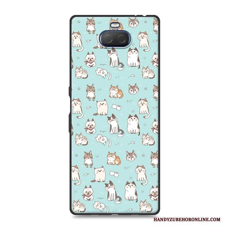 Custodia Sony Xperia 10 Protezione Blutelefono, Cover Sony Xperia 10 Colore Morbido Scenario