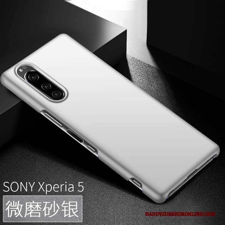 Custodia Sony Xperia 5 Protezione Telefono Difficile, Cover Sony Xperia 5 Sottili Verde