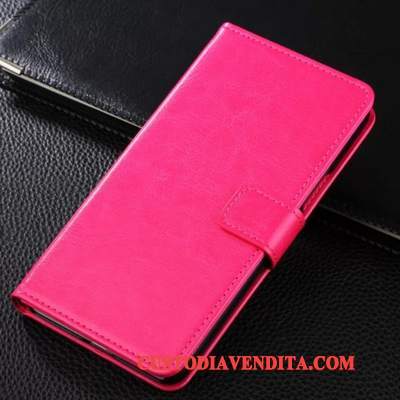 Custodia Sony Xperia C4 Dual Pelle Sottili Rosso, Cover Sony Xperia C4 Dual Protezione Telefono