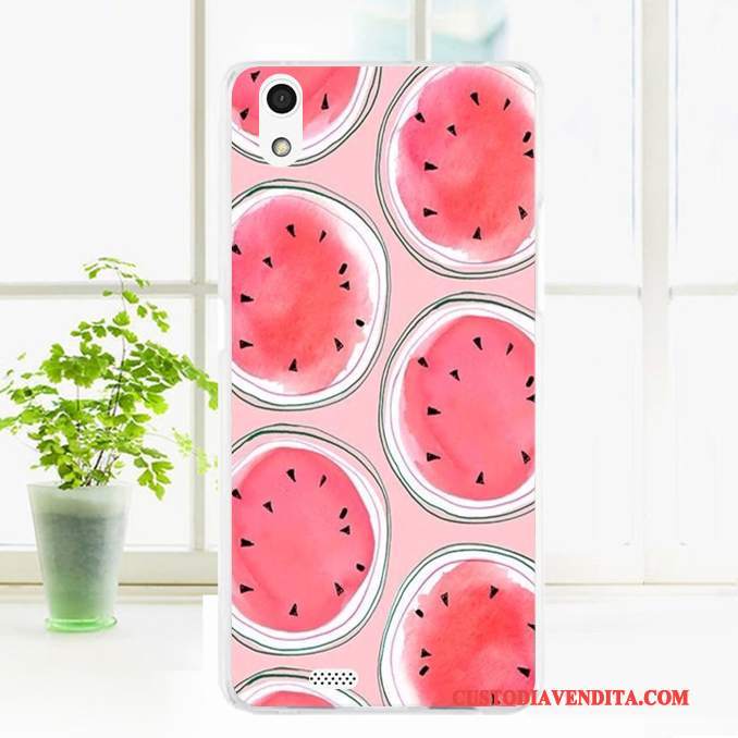 Custodia Sony Xperia C4 Silicone Morbido Rosa, Cover Sony Xperia C4 Protezione Telefono Trasparente