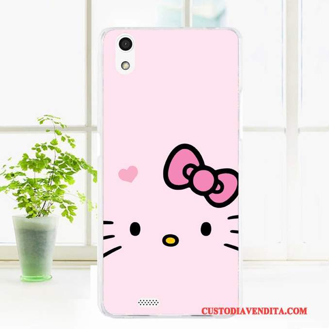 Custodia Sony Xperia C4 Silicone Morbido Rosa, Cover Sony Xperia C4 Protezione Telefono Trasparente