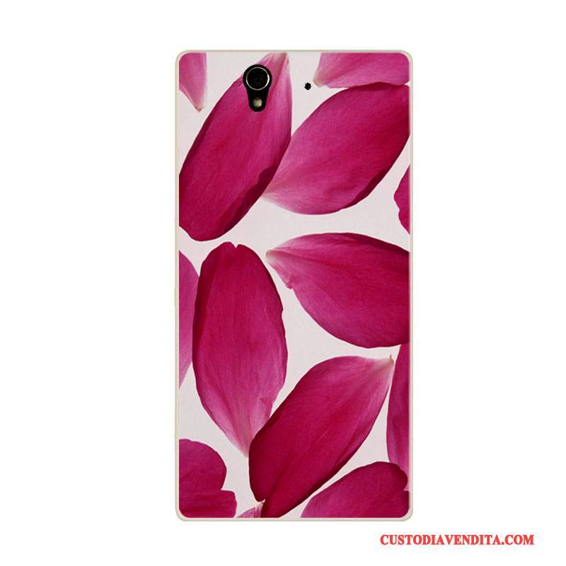 Custodia Sony Xperia C4 Silicone Tutto Incluso Morbido, Cover Sony Xperia C4 Cartone Animato Telefono Rosa