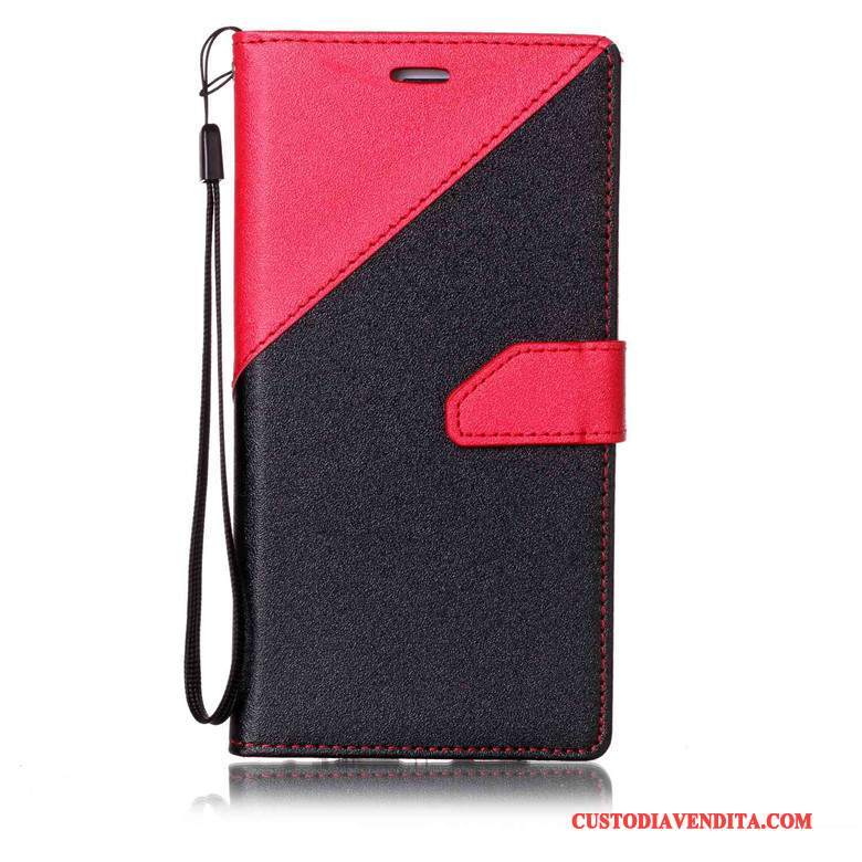 Custodia Sony Xperia E5 Folio Tutto Incluso Rosa, Cover Sony Xperia E5 Pelle Anti-cadutatelefono