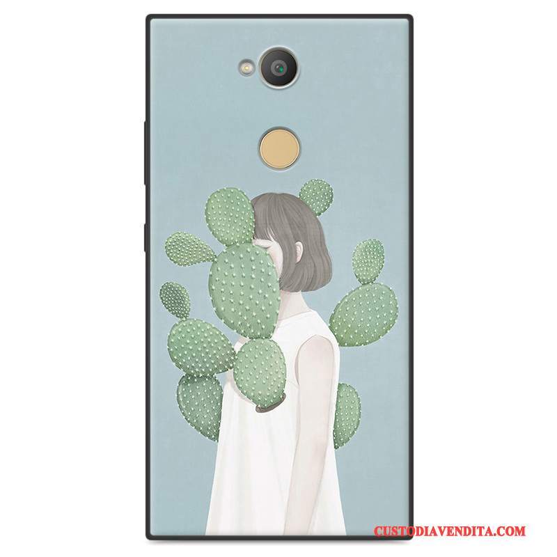 Custodia Sony Xperia L2 Silicone Anti-caduta Arte, Cover Sony Xperia L2 Protezione Morbidotelefono