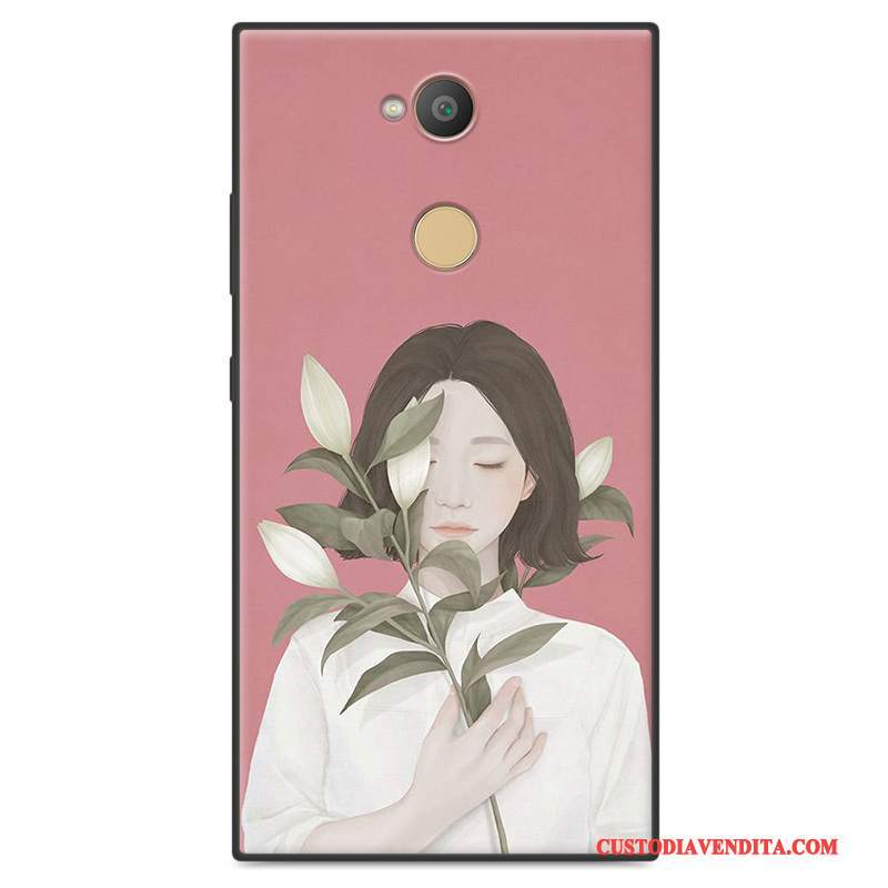 Custodia Sony Xperia L2 Silicone Anti-caduta Arte, Cover Sony Xperia L2 Protezione Morbidotelefono