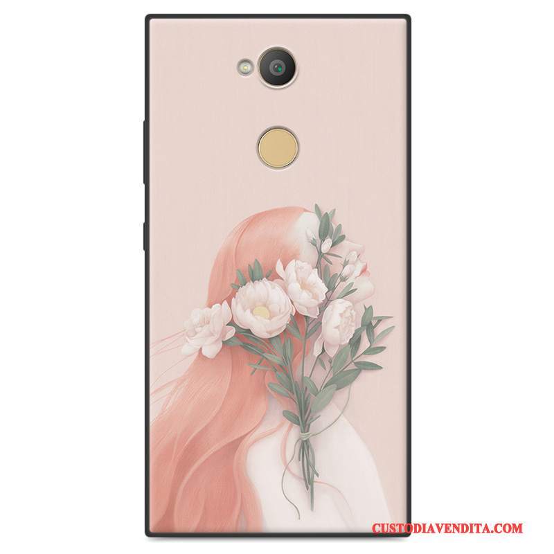 Custodia Sony Xperia L2 Silicone Anti-caduta Arte, Cover Sony Xperia L2 Protezione Morbidotelefono