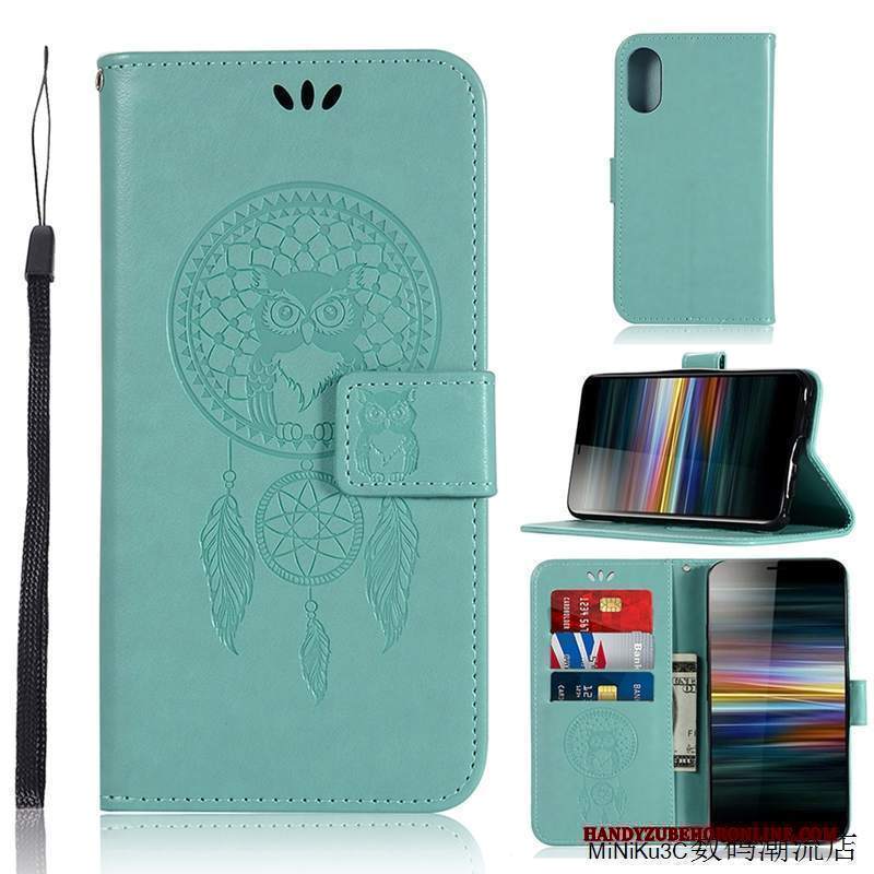 Custodia Sony Xperia L3 Folio Anti-caduta Bello, Cover Sony Xperia L3 Portafoglio Ventotelefono