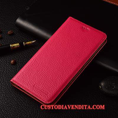 Custodia Sony Xperia M5 Dual Pelle Anti-cadutatelefono, Cover Sony Xperia M5 Dual Folio Affari Marrone