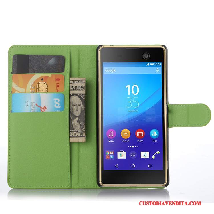 Custodia Sony Xperia M5 Dual Pelle Telefono, Cover Sony Xperia M5 Dual Protezione